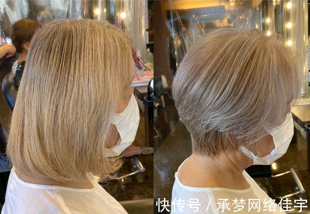 头发 中年大姐发型一换,时尚又年轻,显小十岁有没有