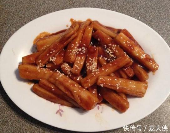 糖醋藕条|看似排骨胜似排骨,酸甜爽口,香脆诱人,让你食欲倍增,3碗不够