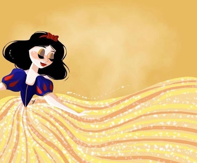 仙气十足|很抢镜的迪士尼公主,茉莉公主仙气十足,艾莎女王裙摆似海浪