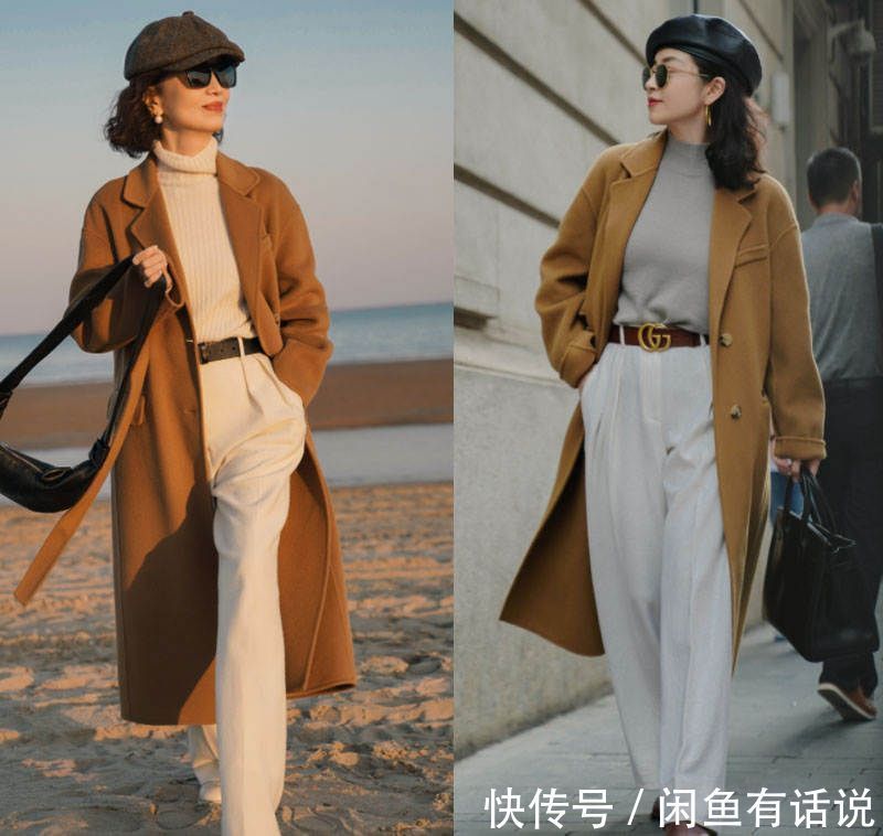 羽绒服|三木又和妈妈穿同款,用基础款打造“无龄感”穿搭,高级又显气质