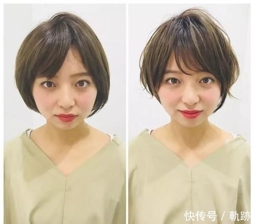 日本发型师分享“刘海小脸术”有了刘海的小姐姐,原来这么美