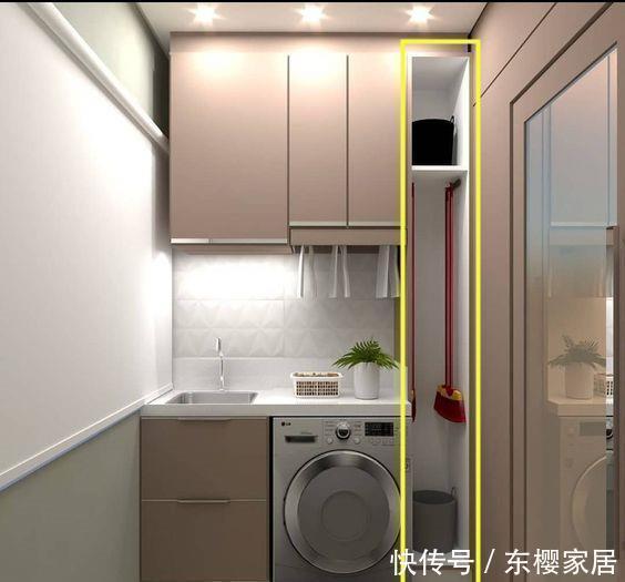柜子|说实在的,就算阳台打满柜子,远不如在这预留10cm的窄柜实用