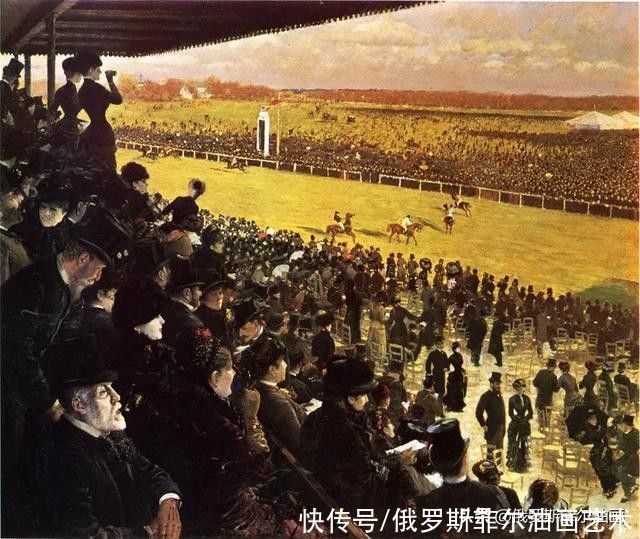 de#意大利大画家德·尼蒂斯的油画作品,莫名的好看,耐看,非常喜欢