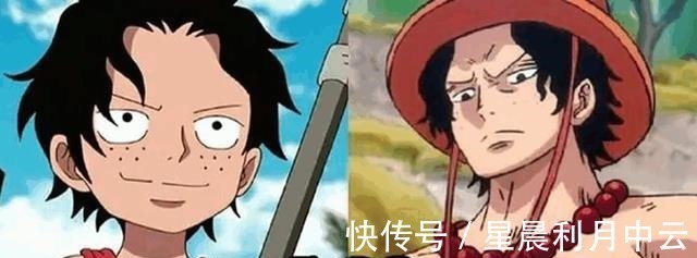 白星|《海贼王》童年对比照公开,索隆越来越霸气,变化最大的是他