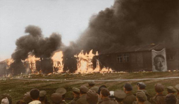 彩色照片|奥斯威辛集中营解放75周年,更多彩色照片曝光,展示了纳粹的罪恶