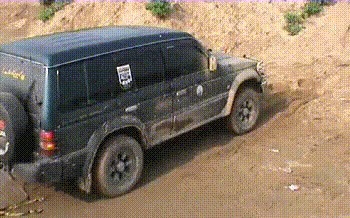 |搞笑GIF:都这时候了还看什么看 赶紧来救我啊,真装不下去了