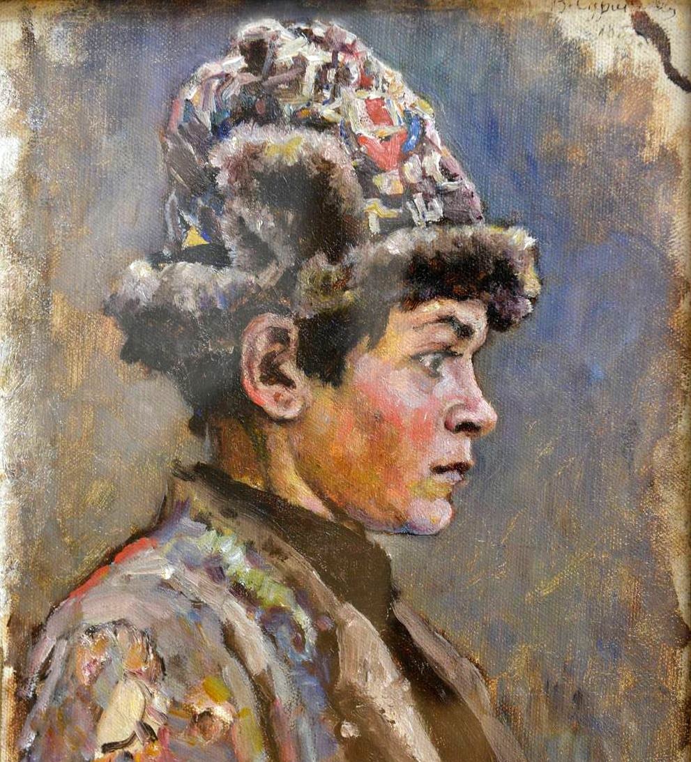 特列恰柯夫&俄罗斯特列恰柯夫美术馆藏品人物油画作品欣赏