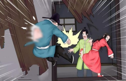 |搞笑漫画捡来的孩子若雪养了二十年,老杜亲生的!