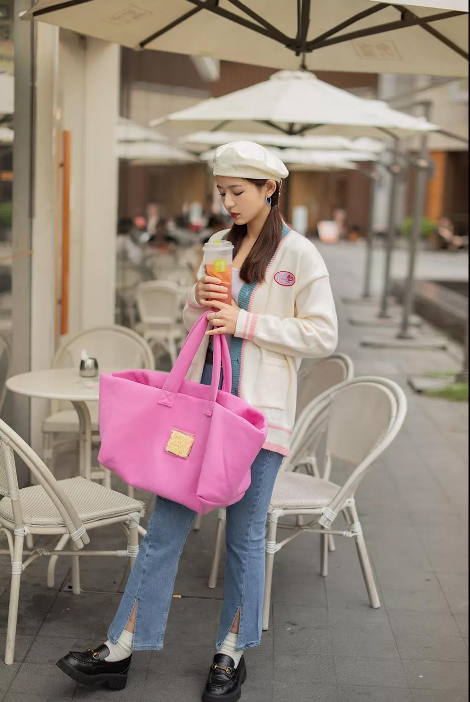 流行色|别总穿黑白灰,试试这些“流行色”穿搭,巨显白显气质感!