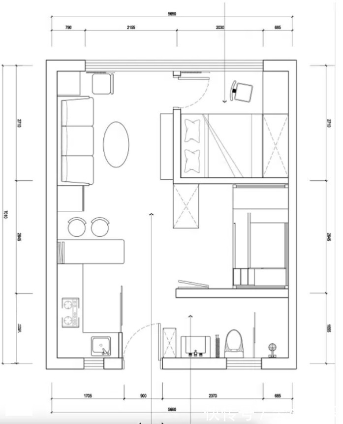 开放式|厨房别再做“开放式”了,学她这么装!全屋颜值、实用性瞬间提升