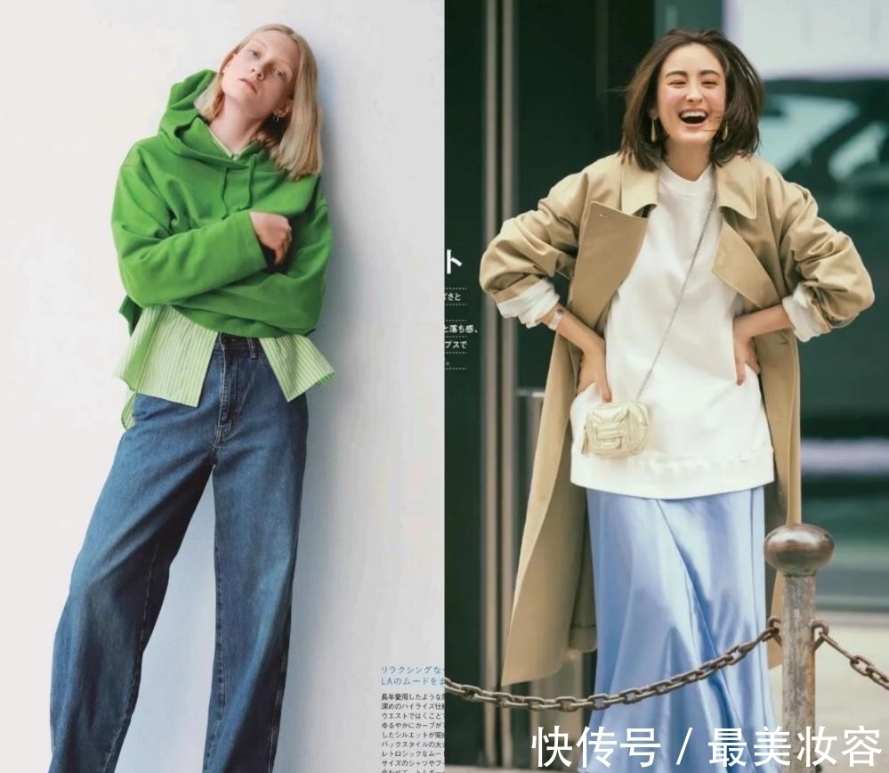 阔腿裤 立春之后,放弃卫衣配阔腿裤吧!今年流行这样穿,时髦耐看更气质