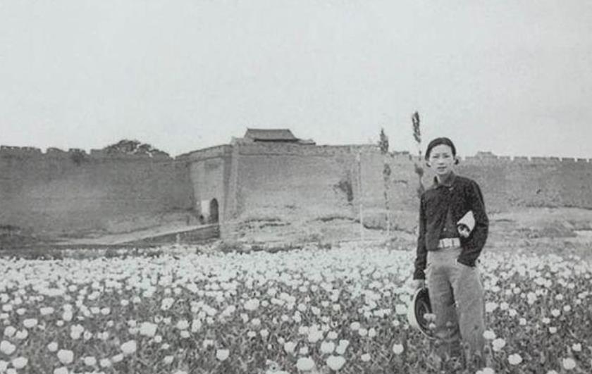 张照片|林徽因工作照:骑着毛驴寻觅佛光寺,梁思成自愿当车夫