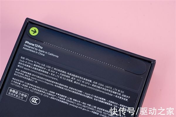 gpu|120Hz高刷终于来了！iPhone 13 Pro远峰蓝512GB开箱图赏