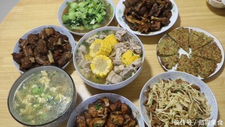 不到|老公生日,老爸做了5菜一汤,成本不到200块,满满的爱意呀