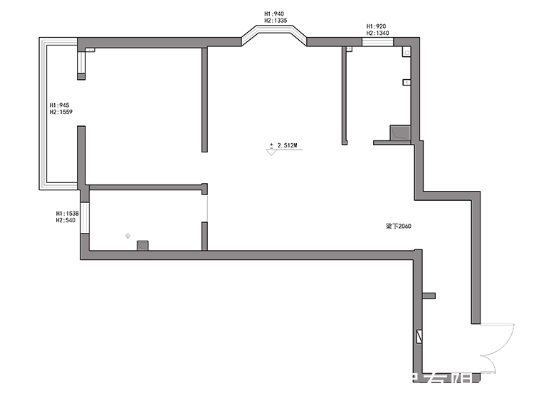 卫生间|58㎡一居室拥有超大厨房+超长玄关，尽显不一样的现代轻奢风