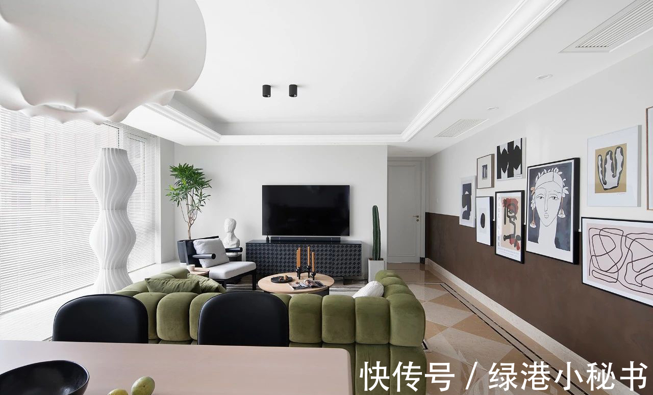 案例|装修案例欣赏:嫌复古风太厚重压抑?这家的轻复古让你眼前一亮!c