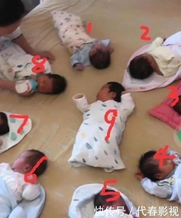 多胞胎|女三胞胎各自生三胞胎爆红，网友：姥姥直接升级，当幼儿园园长