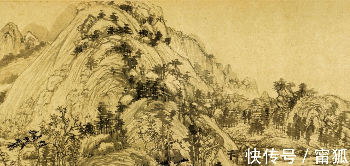 山水画@难以企及的元四家,在元朝压迫政策下选择隐居,山水画成后世经典