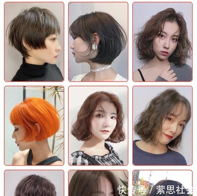 下巴 最受欢迎发型大全,无论长短都很美,越来越多女性这样剪!