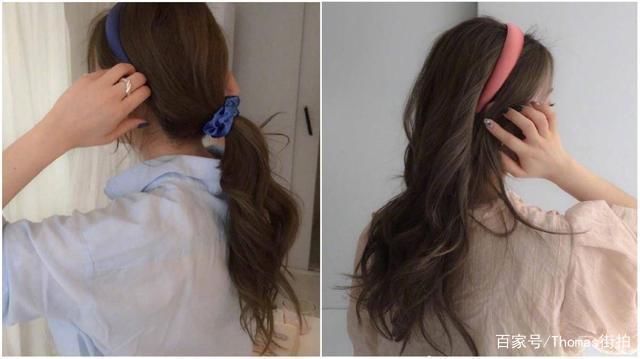 韩式丸子头|女性发型打理，韩系美发搭配时髦的发饰，流露女性温柔优雅的气质