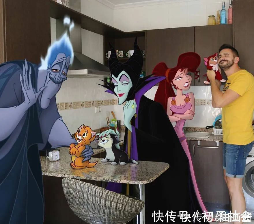 塞缪尔|他将迪士尼动画明星“请”进家门,一系列小插曲,令人捧腹