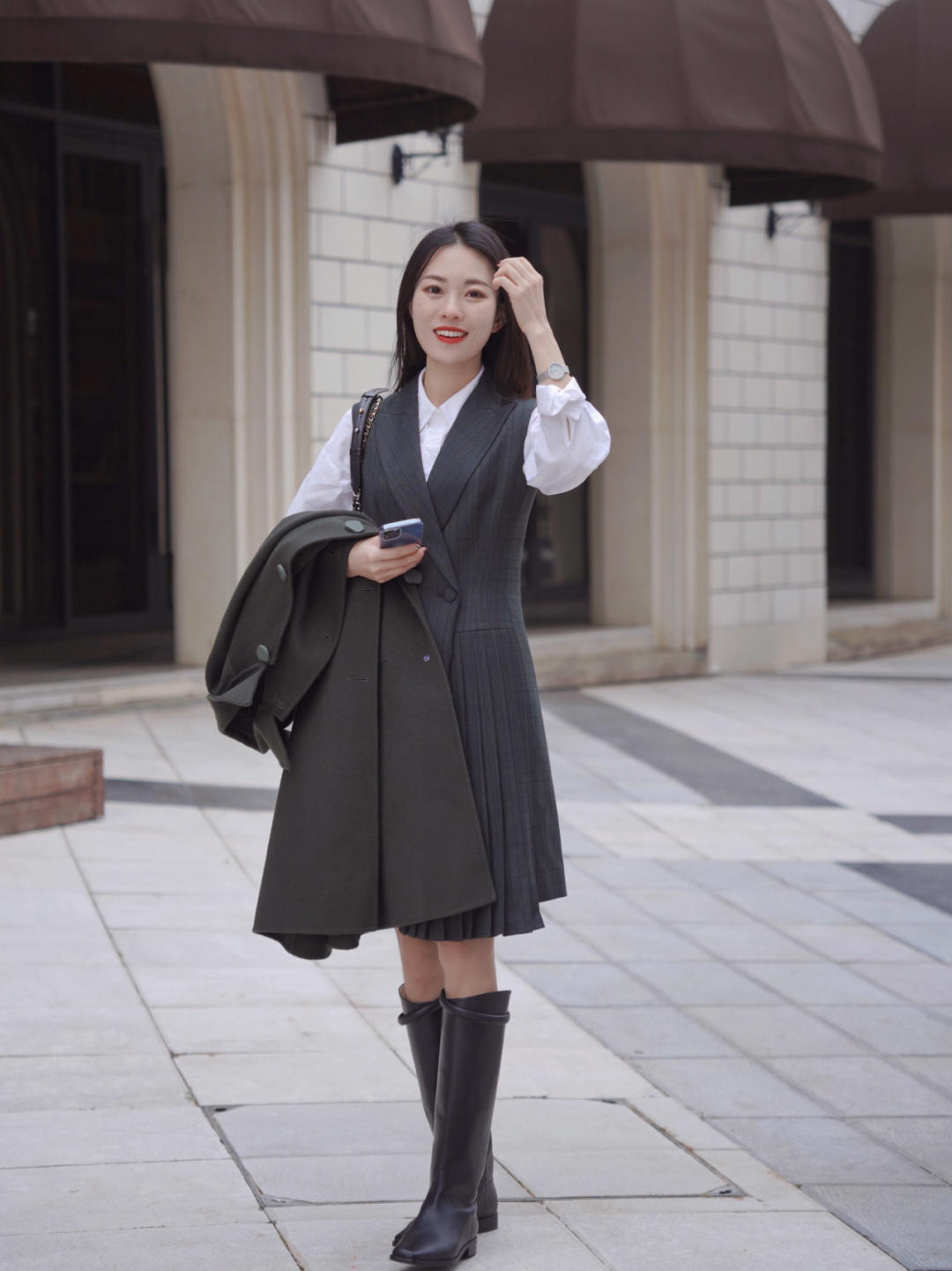 更上一层楼|熟女冬季就是要试试“高筒靴”,怎么穿都优雅,值得你收藏借鉴