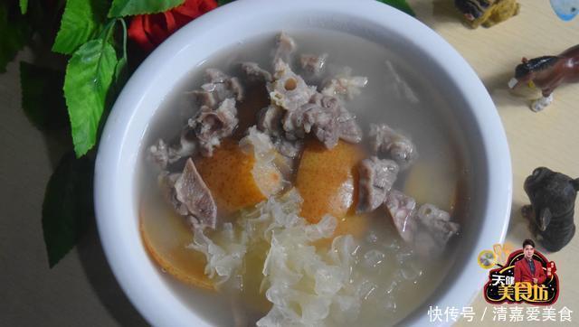 美食教程|猪肺雪梨汤最好吃的做法,简单美味又营养,看看你喜欢吃不