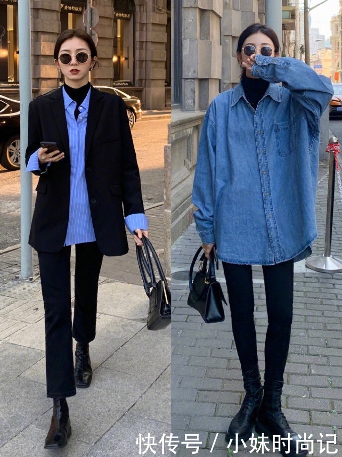 丢掉刻板印象搭配“衬衫”，学点实用技巧，怎么搭都时髦显瘦