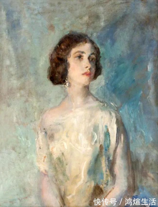 康拉德|德国画家康拉德笔下 细腻的年轻漂亮女子,真心的美!