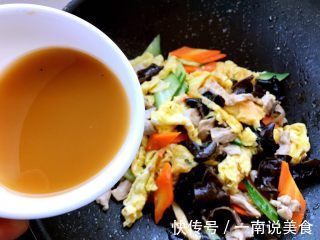 营养丰富的家常菜，木须肉，荤素都有，健康美味下饭，零难度！