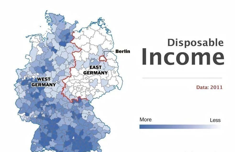 发达|德国：除东西差距外，德国南方为什么比北方发达？