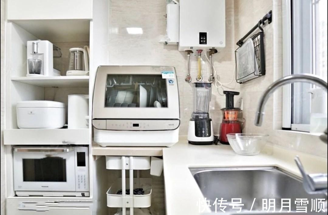 电器|我家3㎡小厨房,紧凑却不拥挤,能装下所有厨房电器,邻居超羡慕