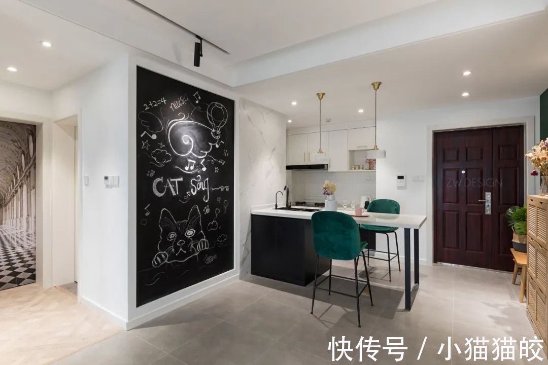 为主人|75㎡现代轻奢,精致的复古调,让小房子也清新脱俗