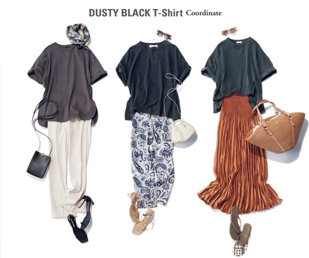 如何穿T恤才更时髦?试试“休闲风+女人味”法则