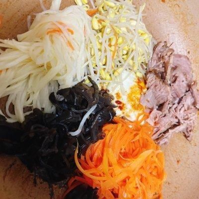 #暖冬酱在手，嗨吃部队锅#韩式拌饭