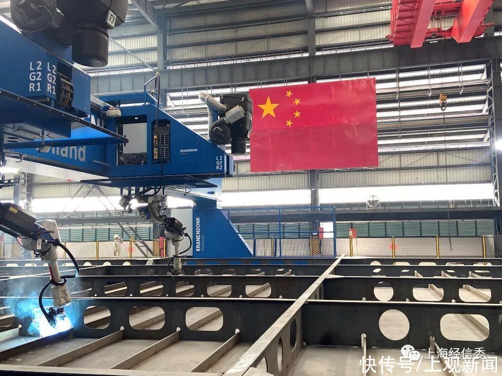 上海外高桥造船有限公司薄板智能工厂