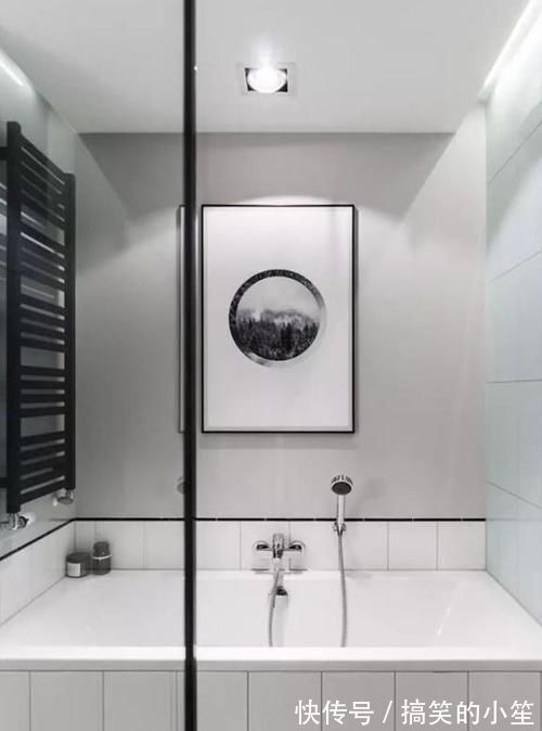 隔断|66㎡两居,以储物柜做隔断,以墨绿和原木配色,实用的文艺范儿