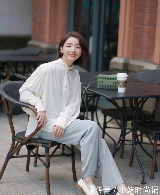 高腰裤|只要穿对了,就能轻松成为精致的女人,与年龄无关