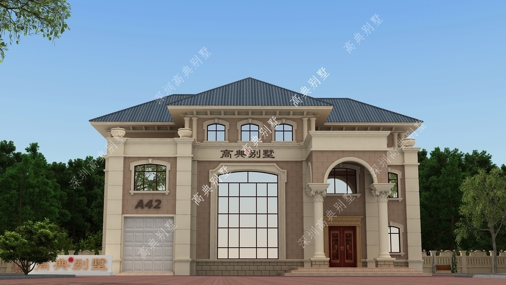 三层|简欧三层别墅，带挑空客厅，一起来看看吧。