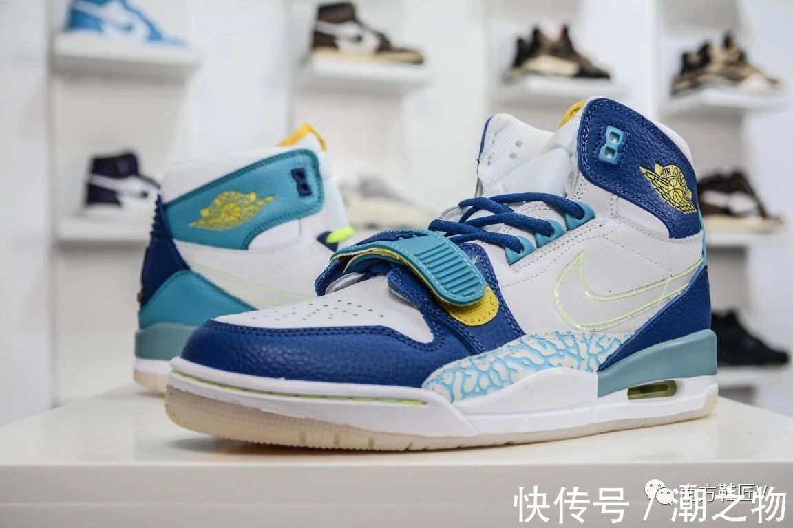 r?活力十足，Air Jordan Legacy 312 冰蓝鸳鸯配色，潮人必备