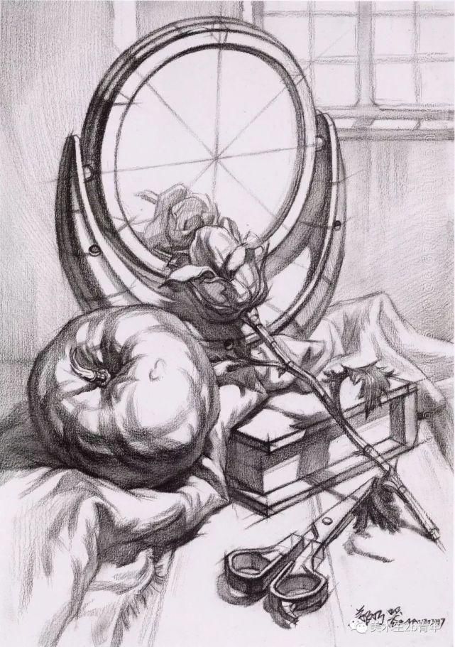 结构$画素描结构那么枯燥为什么还要画？这样想你就错了？