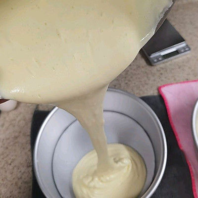 教你做8寸戚风蛋糕