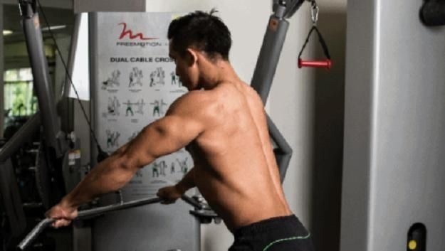 哑铃|以后训练背部肌肉,不能少了这4个动作,练背效果太强了