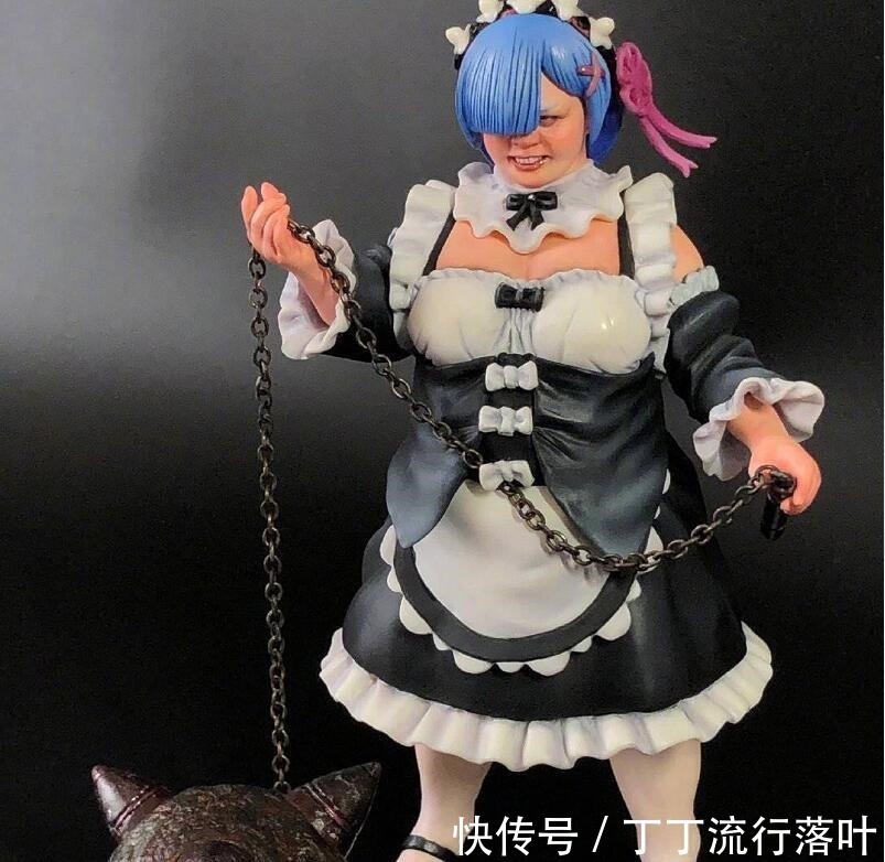 大妈|蕾姆出了邪神手办,300斤的“油腻”大妈你还爱吗