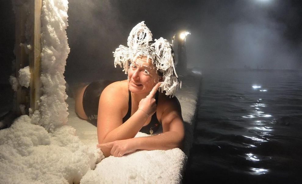 温泉|好奇!加拿大的冷冻头发大赛,不怕损伤头发吗?