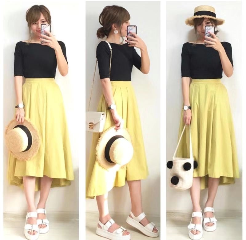 简约|日本博主的半身裙穿搭太惊艳,简约高级又优雅,让人一眼就爱上