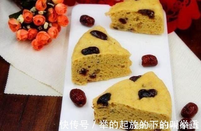 玉米发糕这样做,教你一招,蓬松柔软,不回缩不塌陷超好吃!