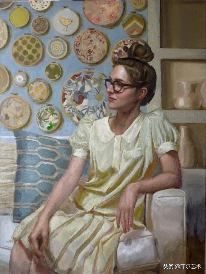 十九世纪|美国女艺术家玛丽·索尔的油画艺术作品欣赏