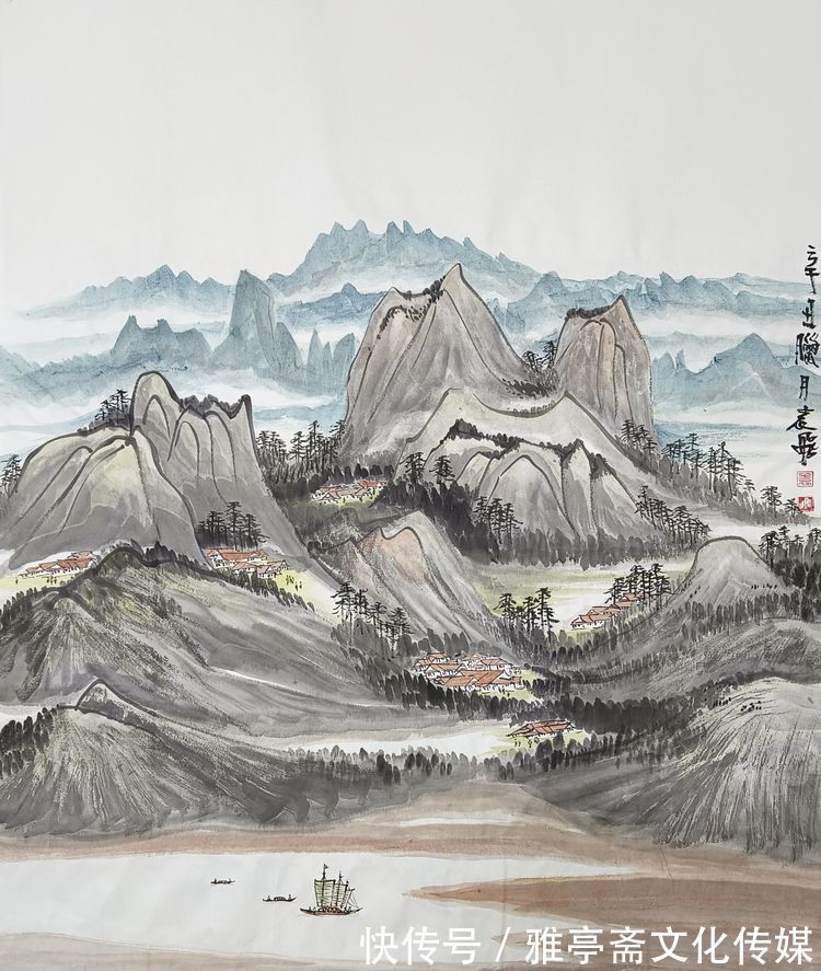 艺术学院#金虎纳福 翰墨迎春——全国重点艺术推荐名家袁飞