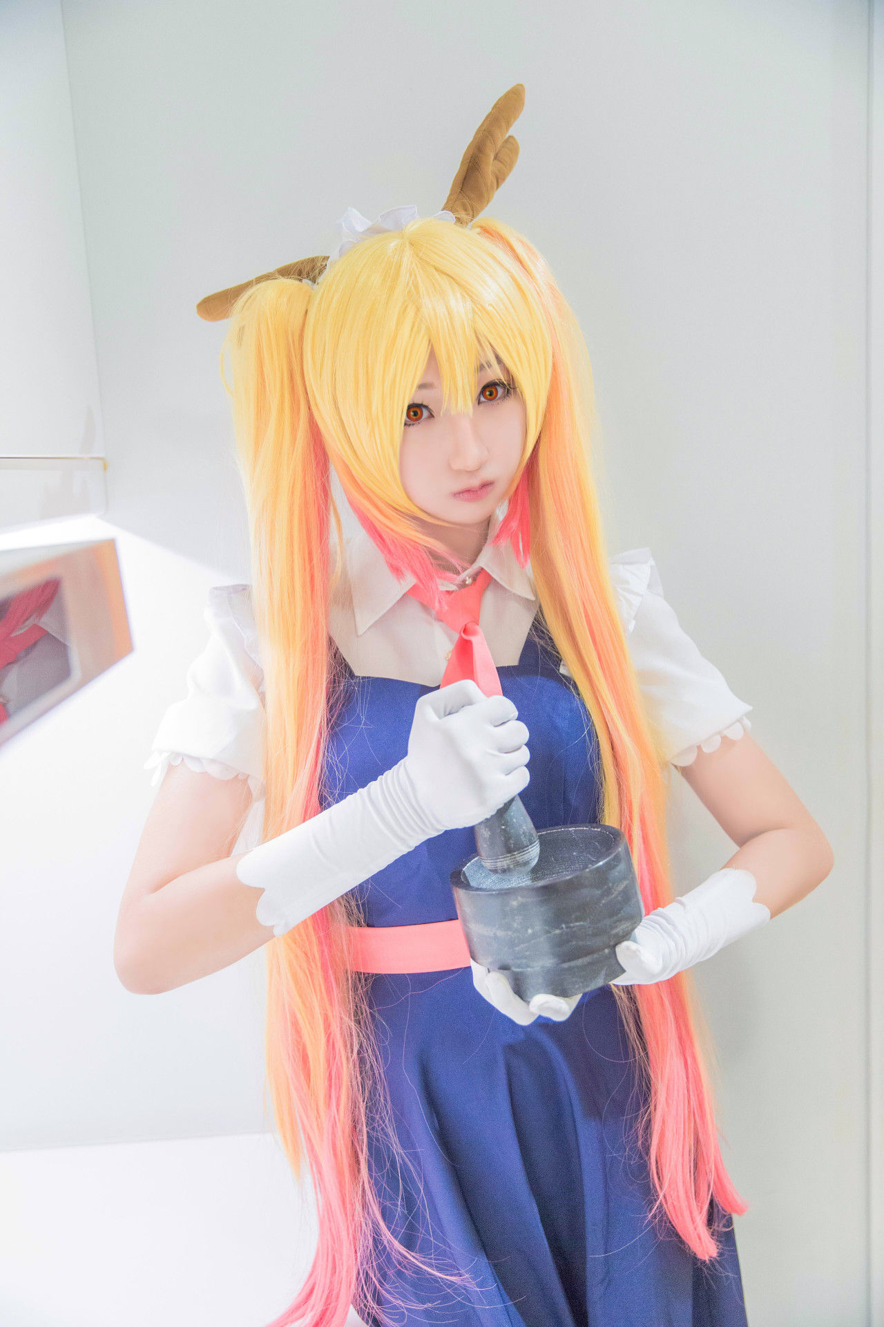 托尔sama cosplay，最喜欢小林啦！